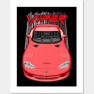 Viper SR II-1996-2002-red Posters and Art